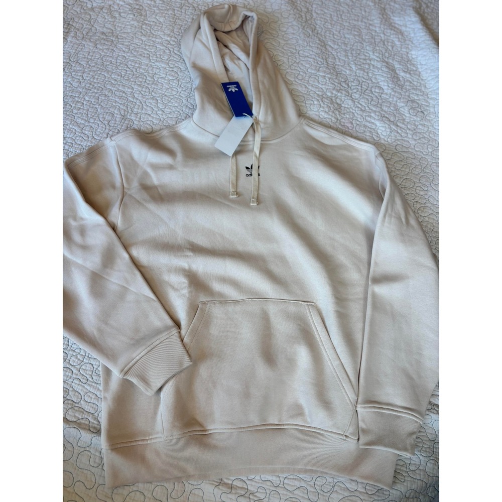 Adidas Originals Essential Oversized Hoodie Wonder White‎ Womens Small